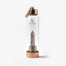 Load image into Gallery viewer, Amethyst Crystal Water Bottle