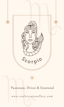 Load image into Gallery viewer, Scorpio Crystal Zodiac Candle