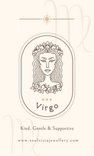 Load image into Gallery viewer, Virgo Crystal Zodiac Candle