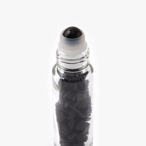 Obsidian Crystal Oil Roller