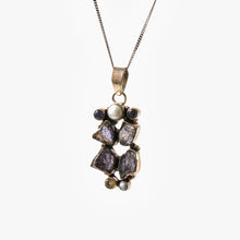 Load image into Gallery viewer, Pearl &amp; Amethyst Silver Pendant