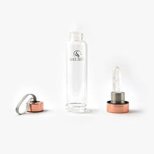 Load image into Gallery viewer, Clear Quartz Crystal Water Bottle